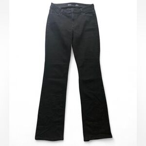 Old Navy Women's mid rise Wow bootcut black jeans, size 4 Long